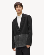 Karl Lagerfeld Jeans - KLJ Mixed Blazer - Nero