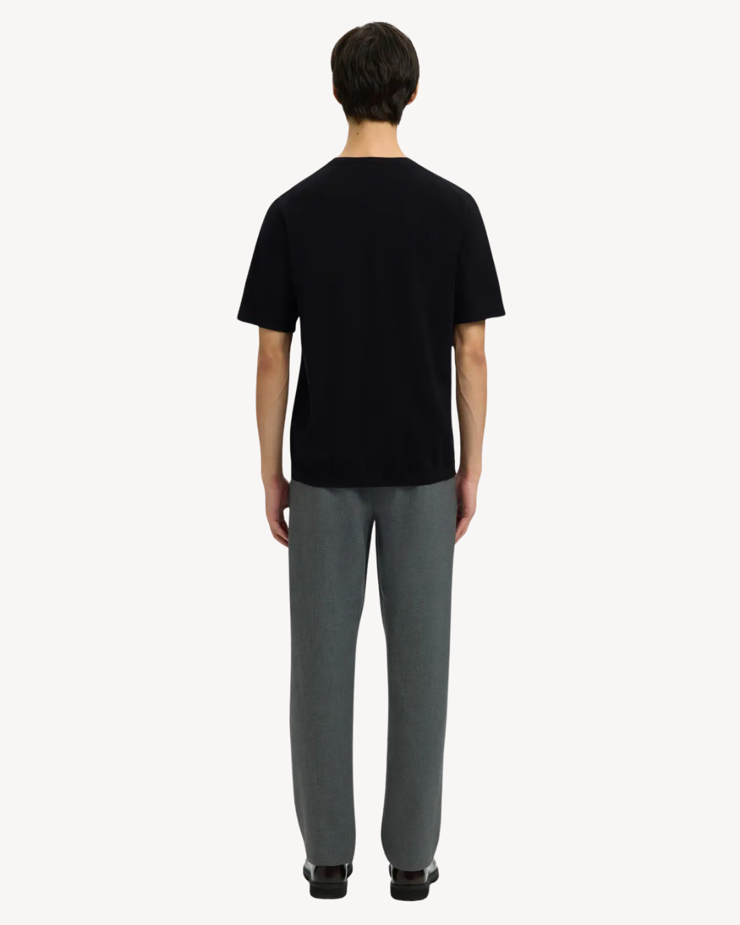Selected Homme - Slhtorino SS Knit Crew Neck Noos - Nero