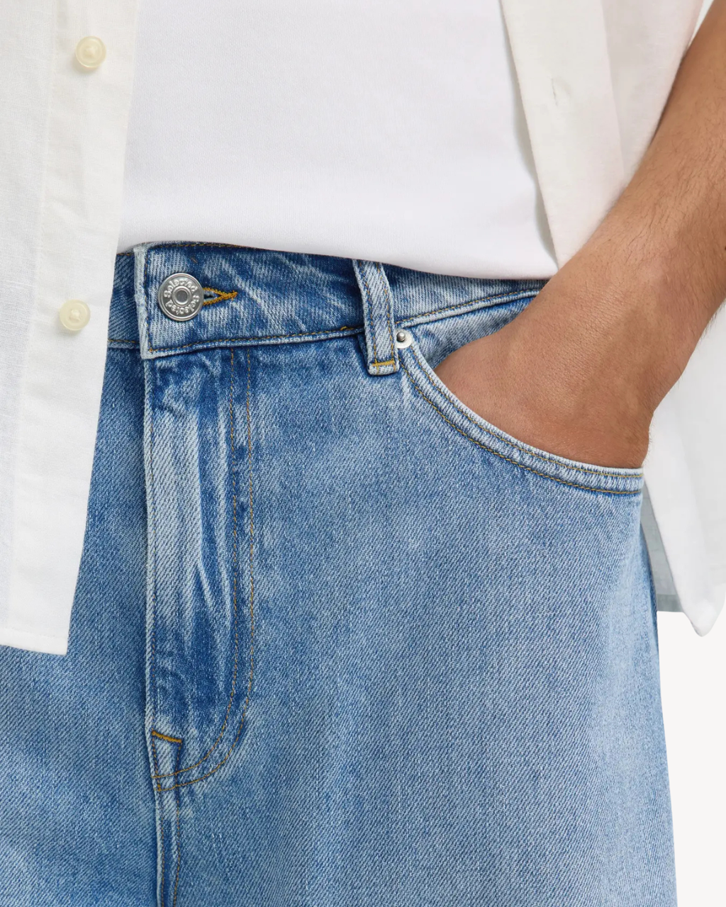 Selected Homme - Slhloose Alex Summer LB 610 Denim Shorts - Blu