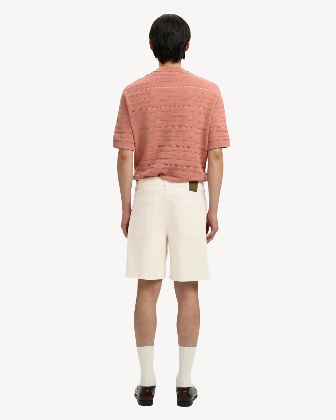 Selected Homme - Slhloose Alex Summer Ecru 611 Denim Shorts - Ecru