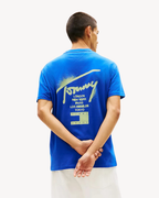 Tommy Jeans - Tjm Reg City Sign SS Tee Ext - Blu