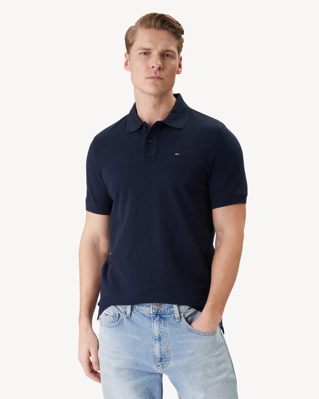 Tommy Jeans - Tjm Reg Ess Polo Ext - Blu
