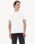 Tommy Jeans - Tjm Reg Sflag SS Tee Ext - Ecru