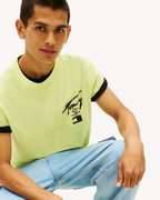 Tommy Jeans - Tjm Reg City Sign SS Tee Ext - Lime