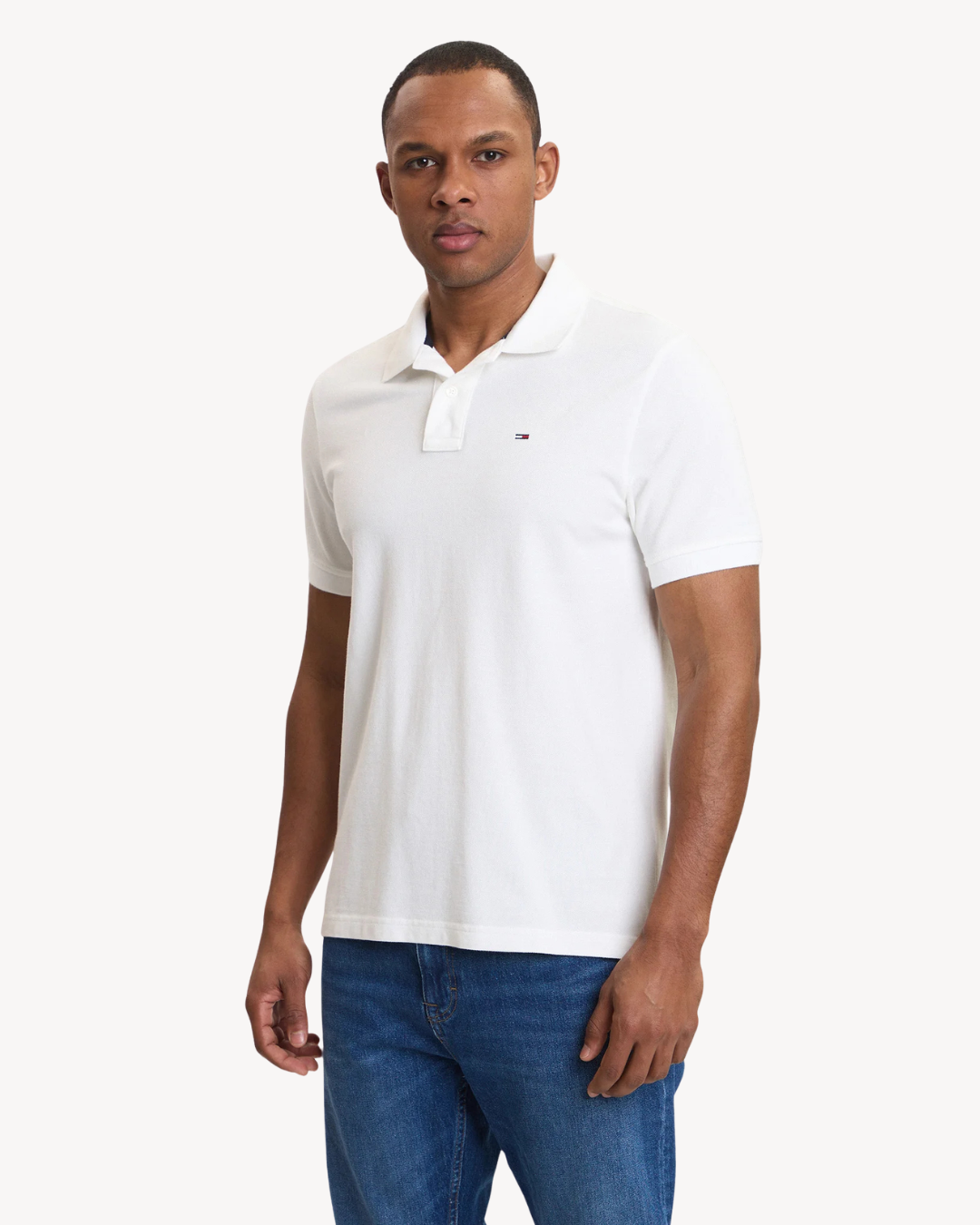 Tommy Jeans - Tjm Reg Ess Polo Ext - Ecru