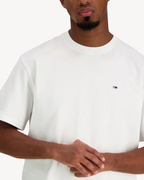 Tommy Jeans - Tjm Rlx Sflag SS Tee - Ecru