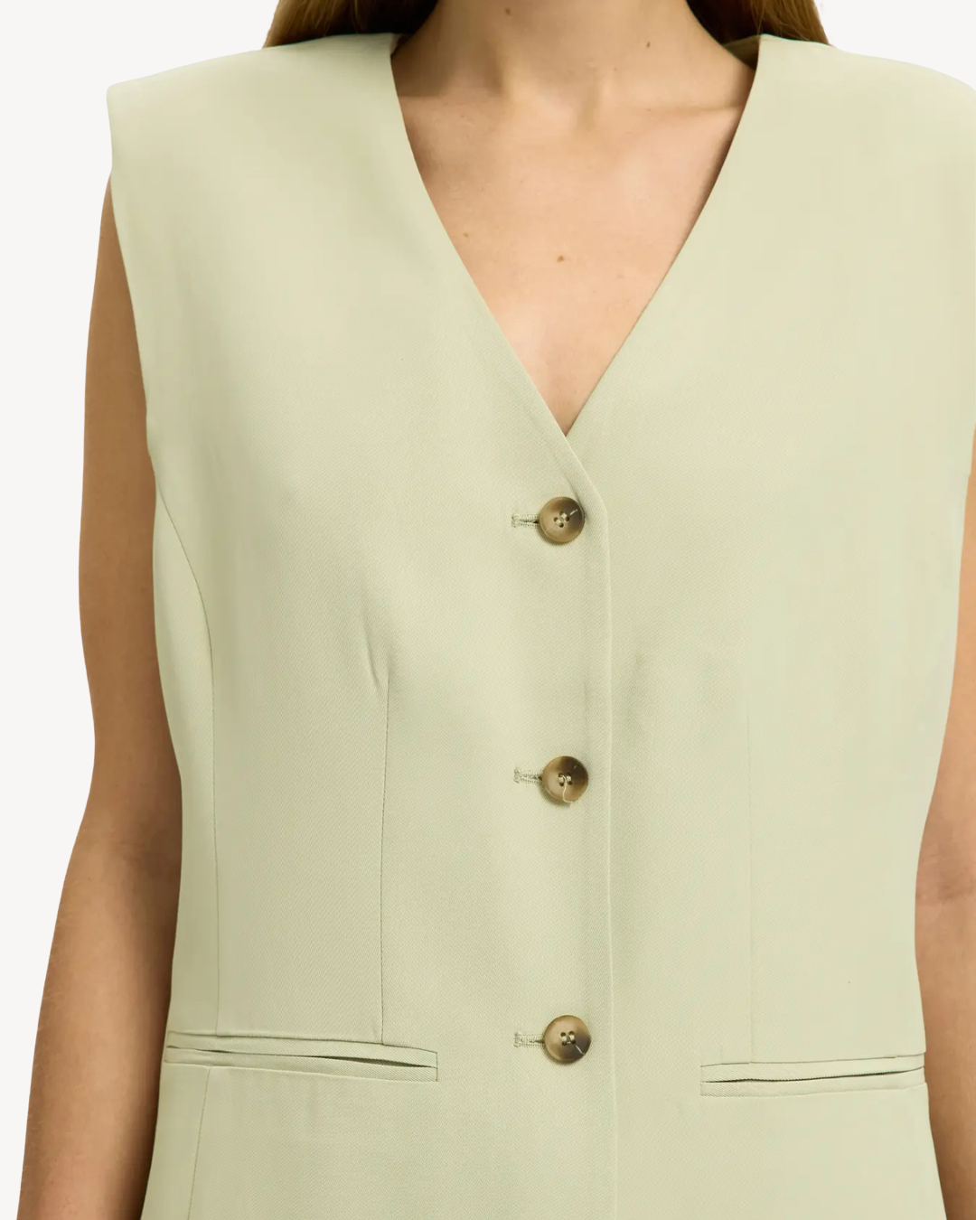Selected Femme - Slfellie Vest - Lint
