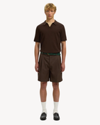 Selected Homme - Slhloose-Otto Leo Wool Blend Shorts - Delicioso