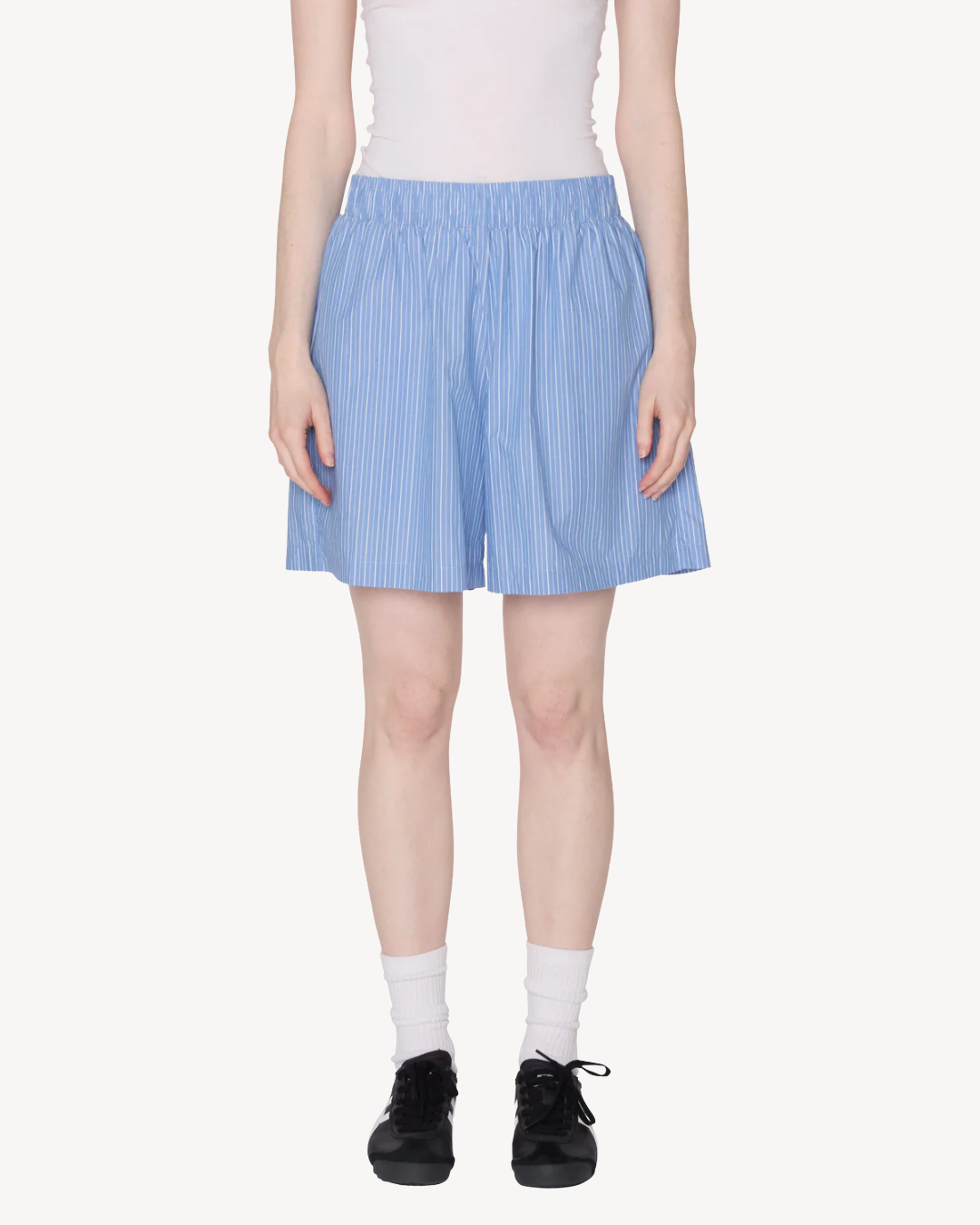 Obey - Leisure Stripe Short - Blu