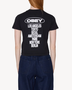 Obey - Obey Cities Tee - Nero