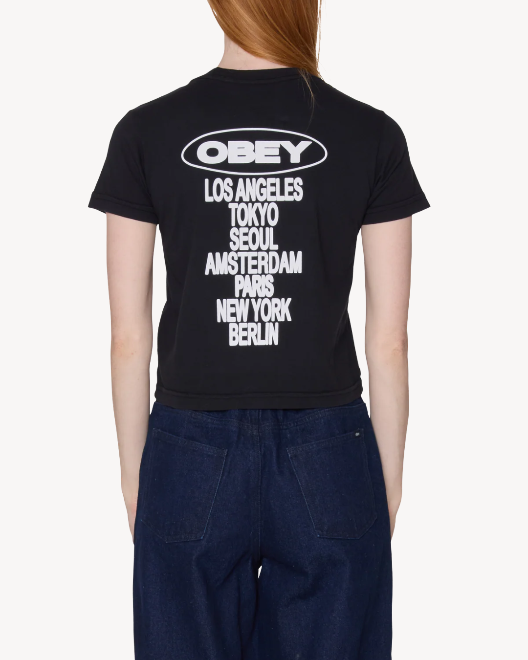 Obey - Obey Cities Tee - Nero