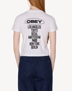 Obey - Obey Cities Tee - Bianco