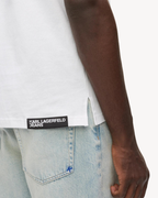 Karl Lagerfeld Jeans - KLJ Regular Pique Polo - Bianco