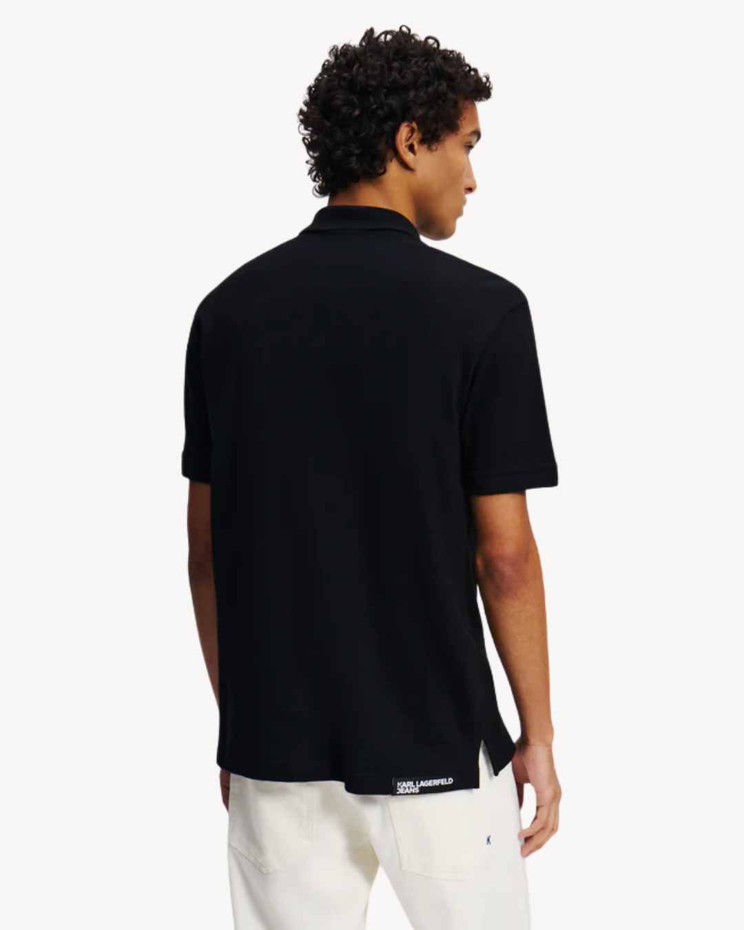 Karl Lagerfeld Jeans - KLJ Regular Pique Polo - Nero
