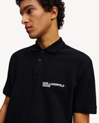 Karl Lagerfeld Jeans - KLJ Regular Pique Polo - Nero