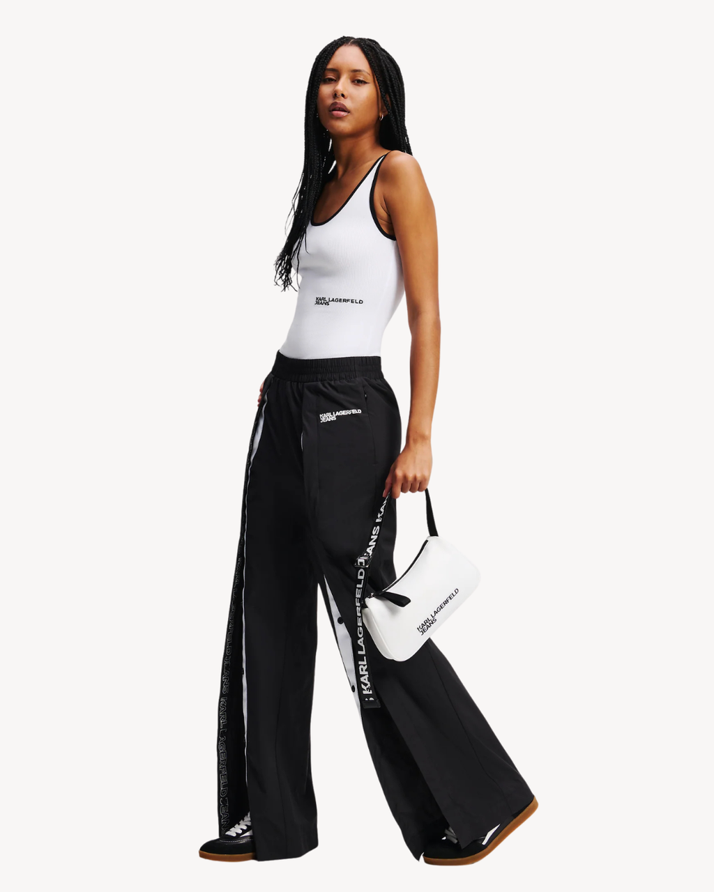 Karl Lagerfeld Jeans - KLJ Ribbed Body - Bianco