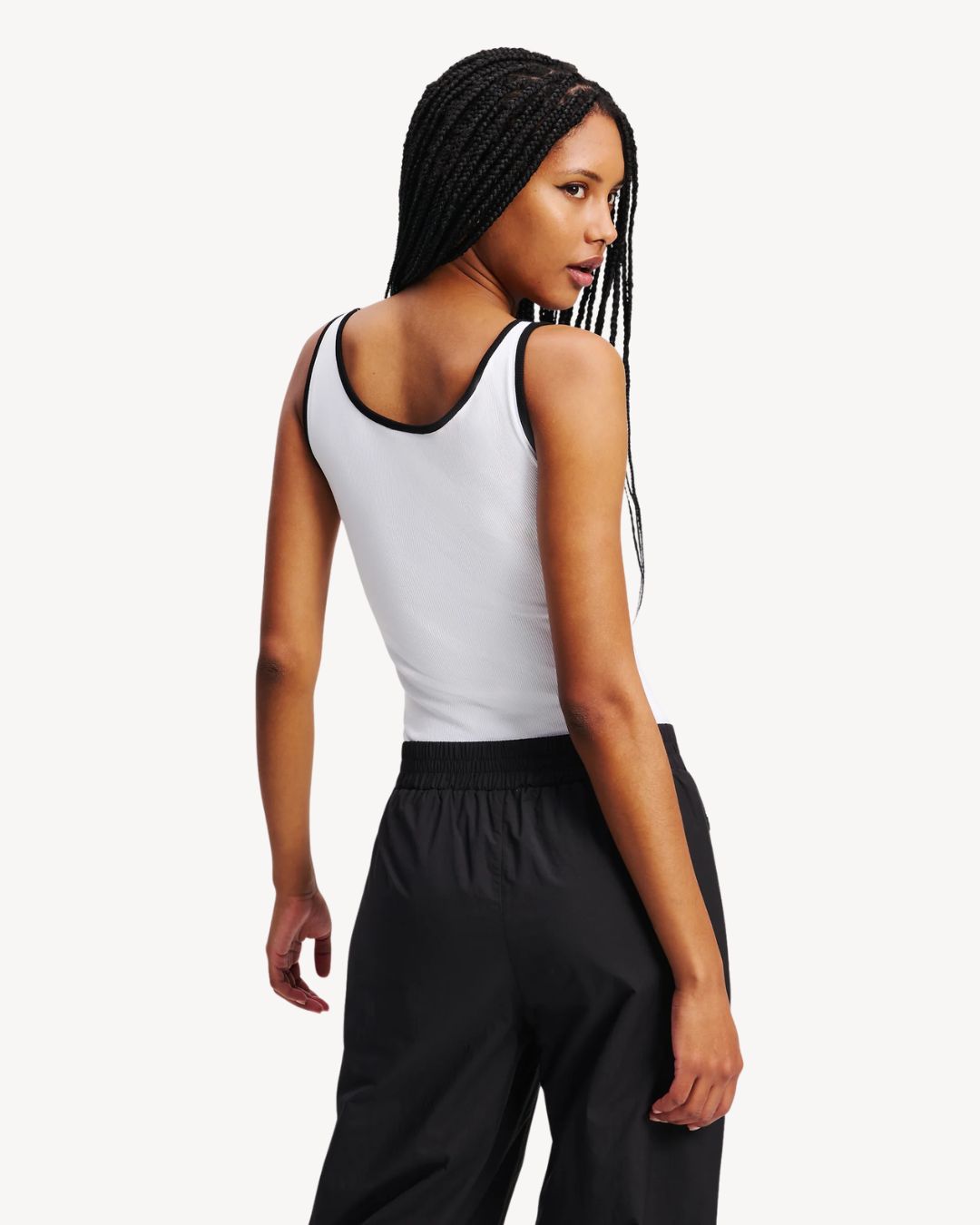 Karl Lagerfeld Jeans - KLJ Ribbed Body - Bianco