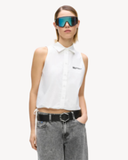 Karl Lagerfeld Jeans - KLJ Sleeves Blouse - Bianco