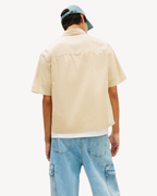 Tommy Jeans - Tjm Boxy Skater Shirt - Beige