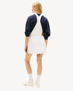 Tommy Jeans - Denim Dungaree Dress Flag - Bianco