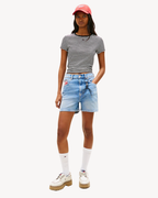 Tommy Jeans - Mom Short Rwb - Blu