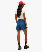 Tommy Jeans - Tjw Ess Chambray Short Ext - Blu