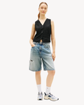 Tommy Jeans - Tjw Linen Waistcoat - Nero