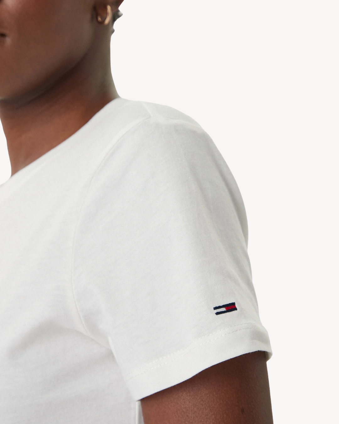 Tommy Jeans - Tjw Reg Essential Logo 2 Tee Ext - Ecru
