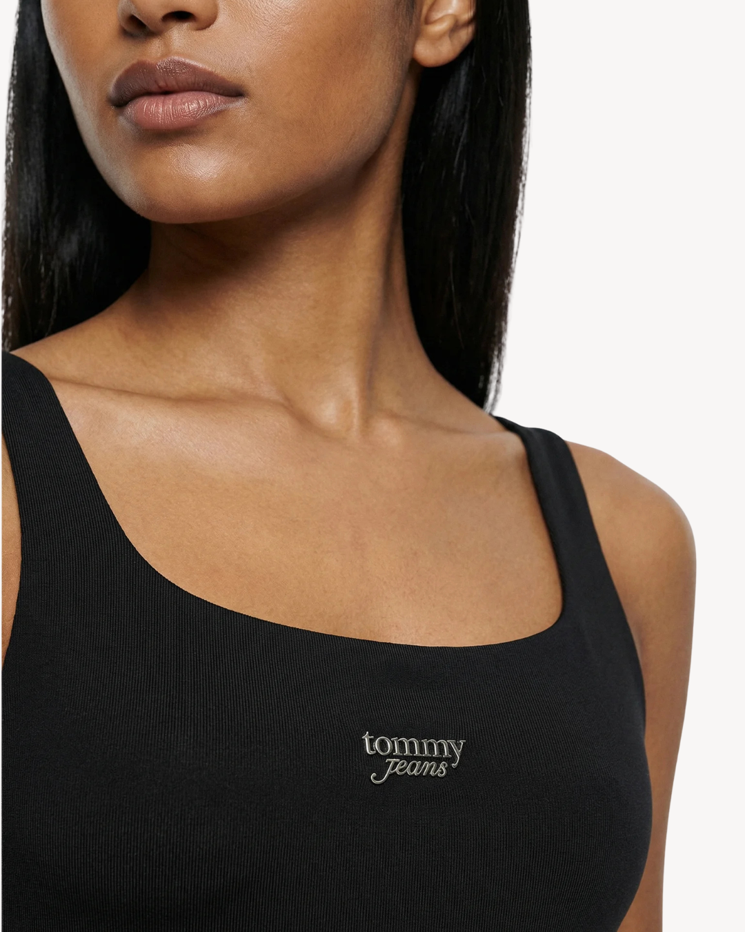 Tommy Jeans - Tjw Silver Script Tank Body - Nero