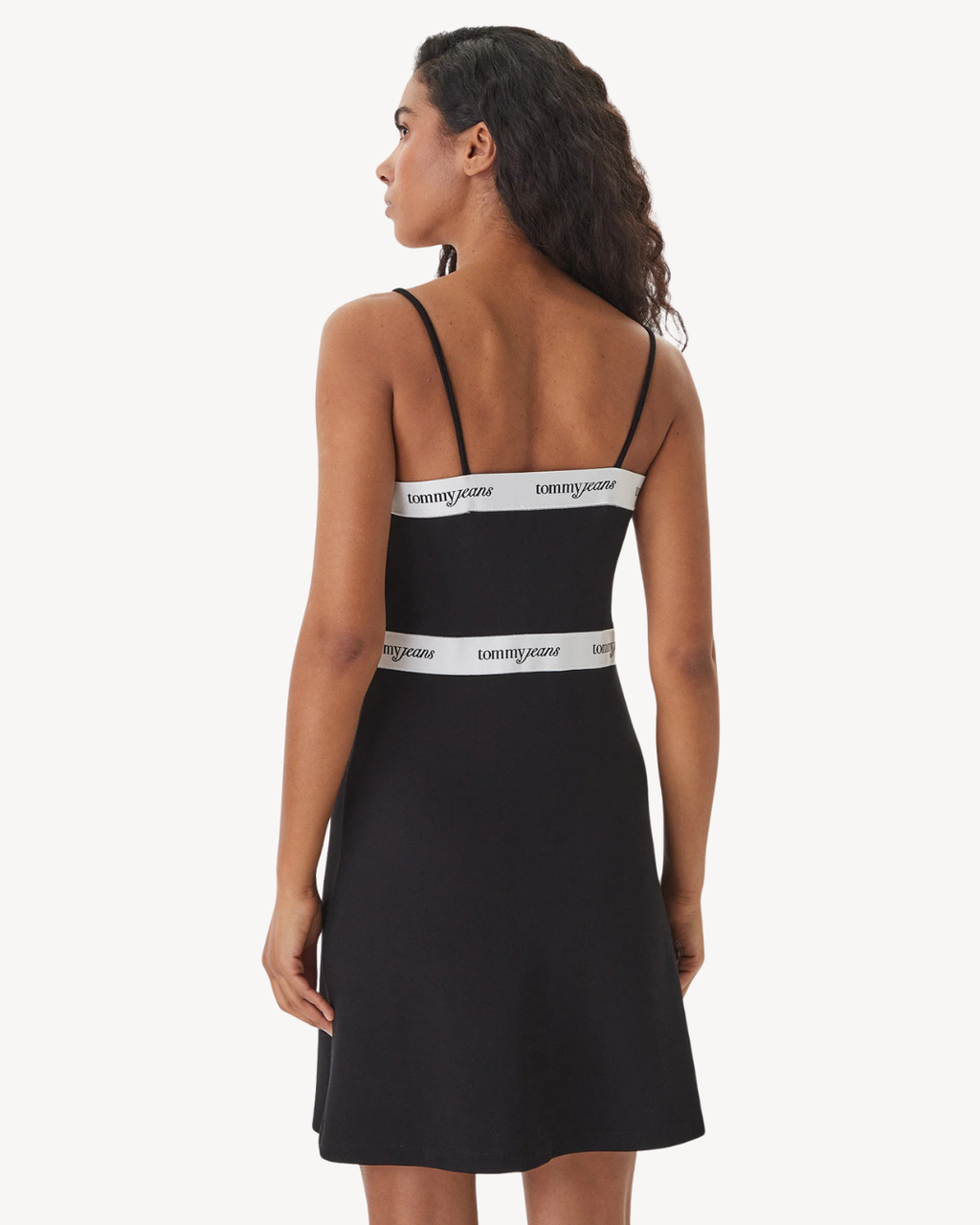 Tommy Jeans - Tjw Tape F&F Strappy Mini Dress - Nero
