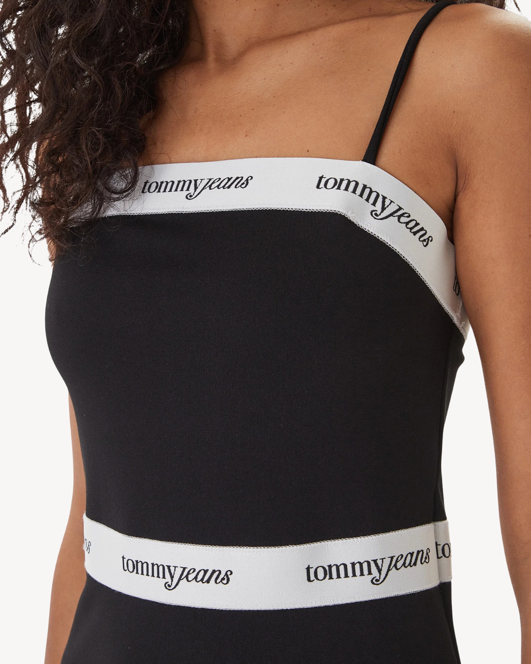 Tommy Jeans - Tjw Tape F&F Strappy Mini Dress - Nero
