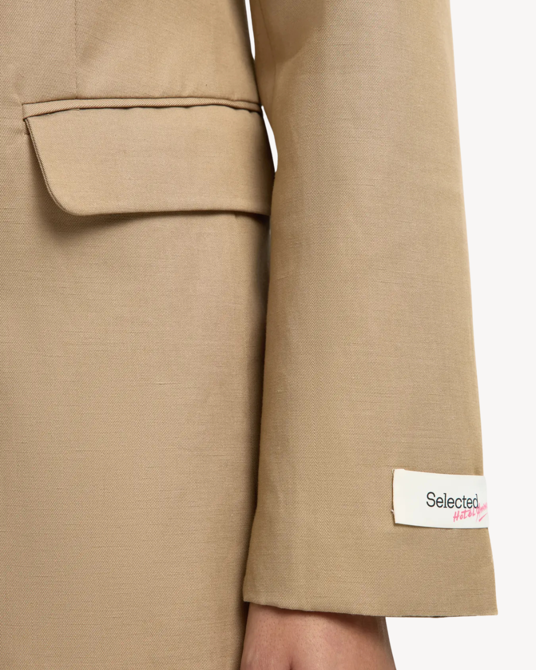 Selected Femme - Slfrelaxed Amour Blazer - Beige