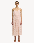 Selected Femme - Slfmyline Regular Midi Strap Dress B - Rosa