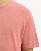 Selected Homme - Slhtorino SS Knit Crew Neck Noos - Rose Dawn