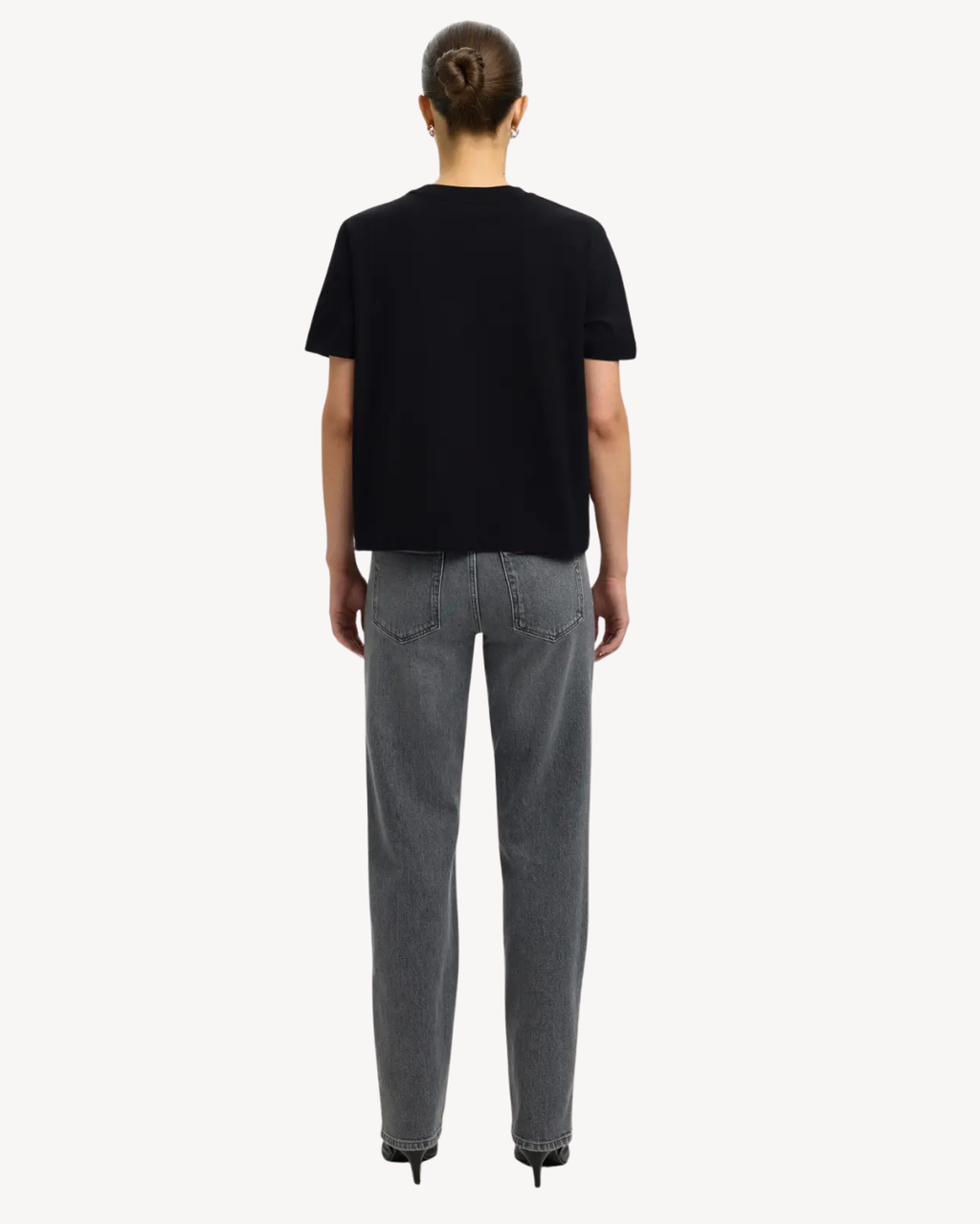 Selected Femme - Slfessential SS Boxy Tee Noos - Nero