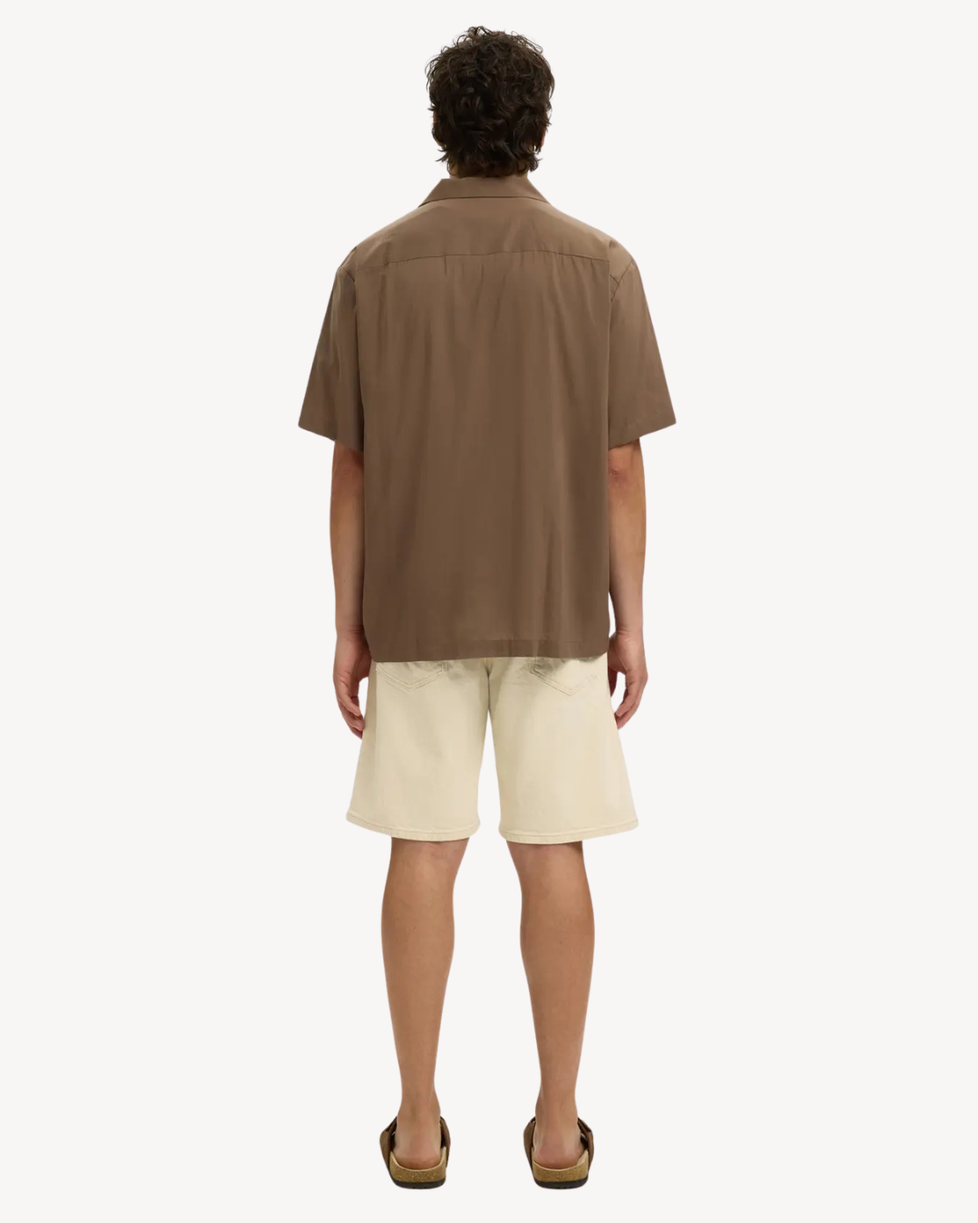 Selected Homme - Slhrelax Air Mix SS Shirt - Chocolate