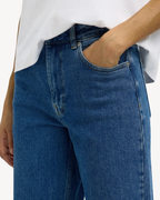 Selected Femme - Slwwide Bea-Kori HW Jeans Noos - Blu