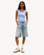 Tommy Jeans - Charlie LS Short BJ2038 - Blu