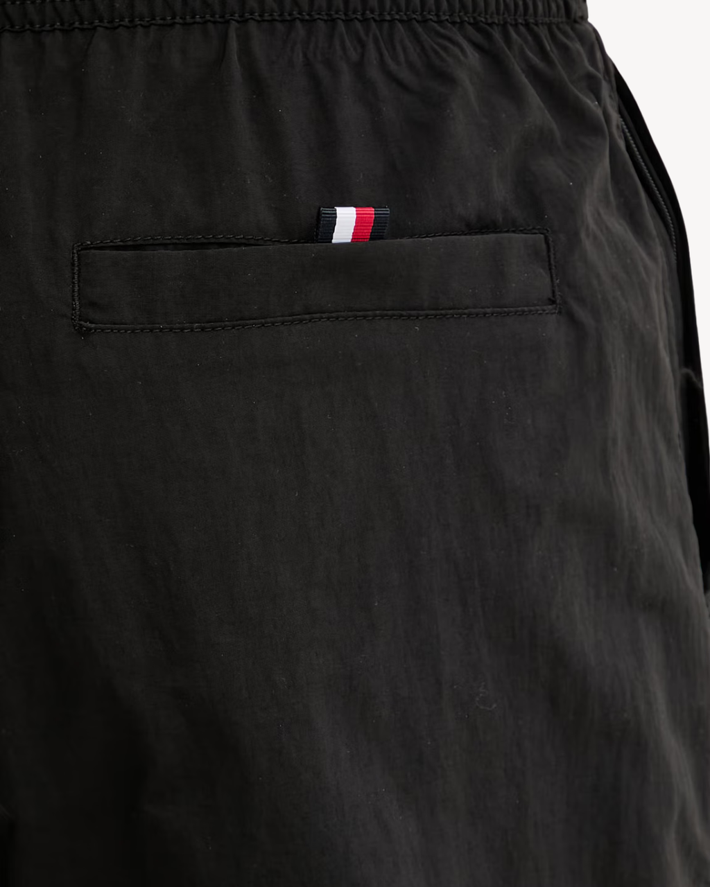 Tommy Hilfiger - Medium Drawstring Zip Pocket - Nero