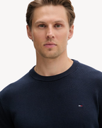 Tommy Jeans - Tjm Slim Ess Light Sweater Ext - Blu