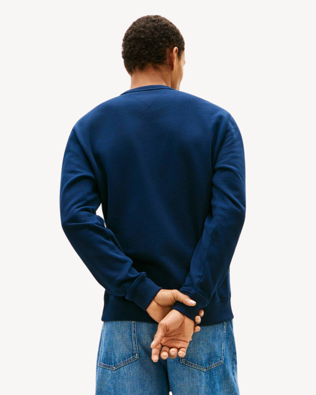 Tommy Jeans - Tjm Reg Badge Crew Ext - Blu
