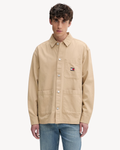 Tommy Jeans - Tjm Essential Overshirt Ext - Gentle Gold