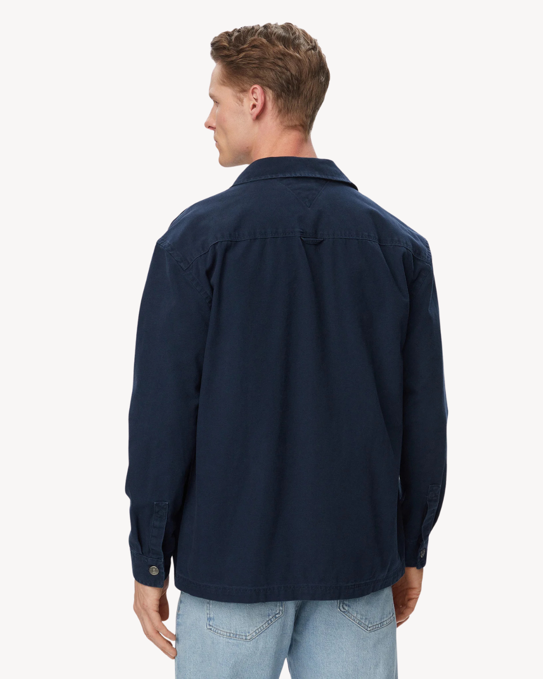 Tommy Jeans - Tjm Essential Overshirt Ext - Blu