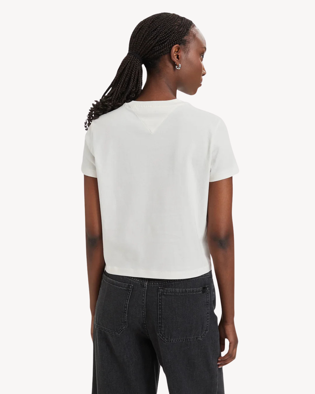 Tommy Jeans - Tjw Reg Flag SS Tee Ext - Bianco
