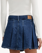 Tommy Jeans - Pleated Skirt CJ8039 - Blu