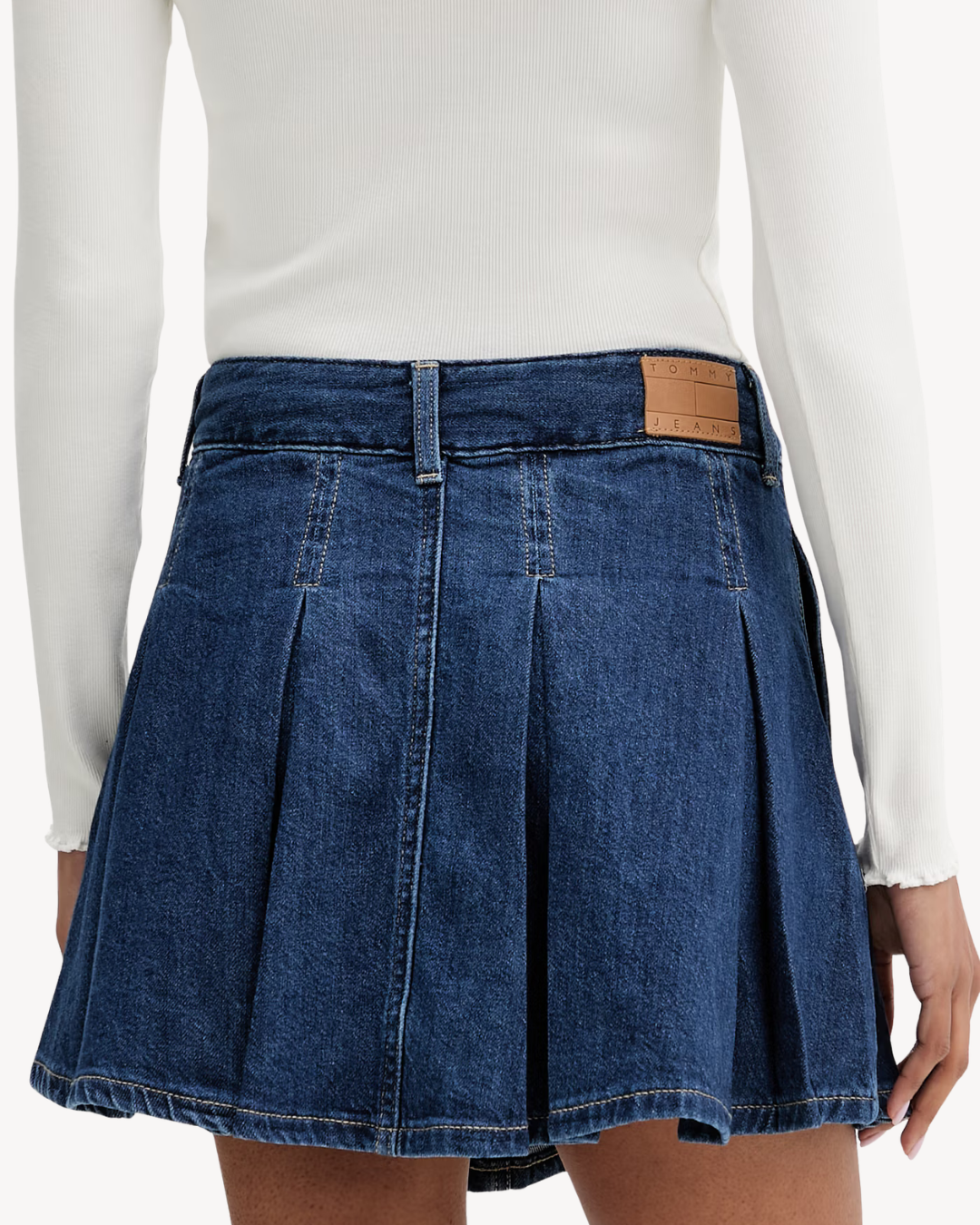 Tommy Jeans - Pleated Skirt CJ8039 - Blu
