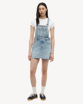 Tommy Jeans - Denim Dungaree Dress Rwb CJ6115 - Blu