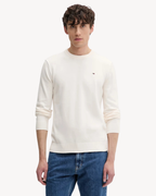 Tommy Jeans - Tjm Slim Ess Light Sweater Ext - Bianco