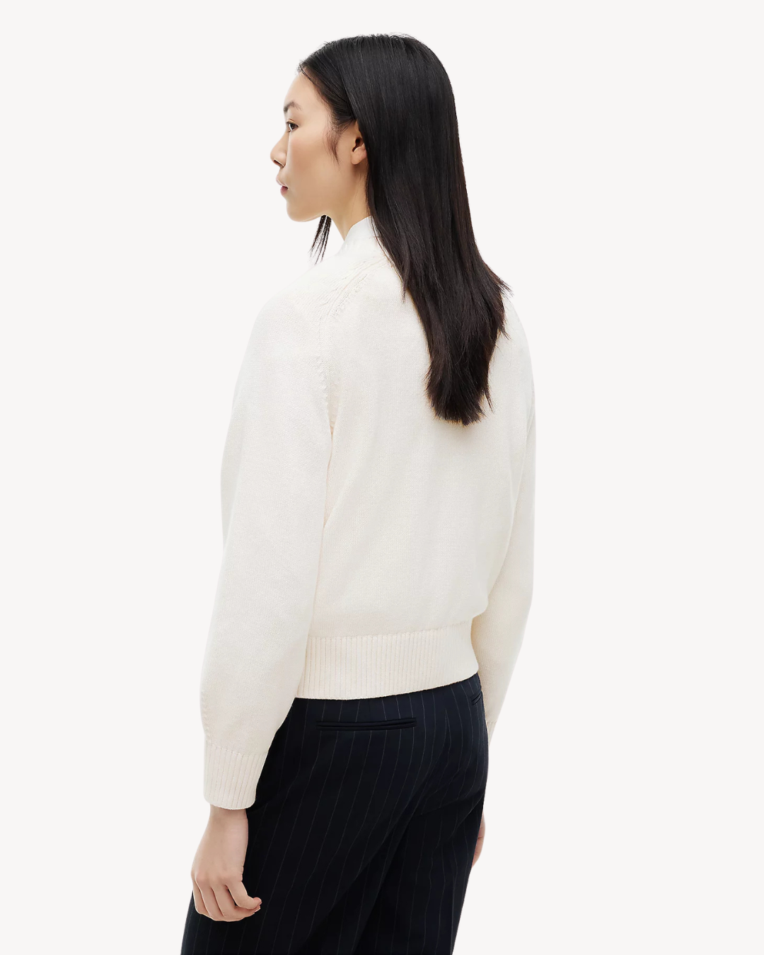 Tommy Jeans - Tjw Flag Sweater Ext - Bianco