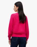 Tommy Jeans - Tjw Flag Sweater Ext - Cerise Pink